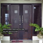 Pintu Rumah Minimalis Modern Jati