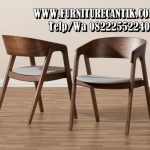 Kursi Cafe Kayu Jati Retro Minimalis