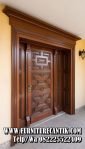 Pintu Rumah Mewah Minimalis Modern Kayu Jati