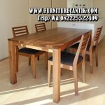 Kursi Makan Kayu Jati Minimalis Terbaru