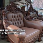Sofa Kayu Jati Ukiran Asli Jepara