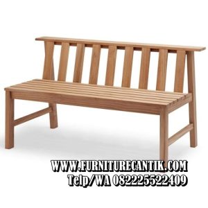 Kursi Teras Kayu Jati Minimalis Modern Jepara