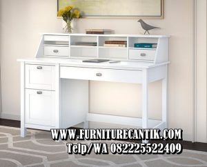 Meja Belajar Minimalis Duco Modern Mewah