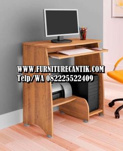 Meja Belajar Kayu Minimalis Jati