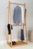 Gantungan baju kayu solid / rak handuk kamar tidur / rak pakaian ruang tamu modern / gantungan rak ruang minimalis