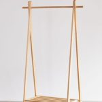 Gantungan baju kayu solid / rak handuk kamar tidur / rak pakaian ruang tamu modern / gantungan rak ruang minimalis