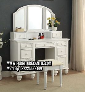 Meja Rias Minimalis Duco Modern Mewah