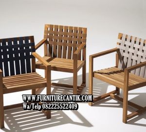 Kursi Cafe Kayu Jati Natural Antik