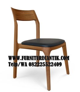 Kursi Cafe Modern Estetik Jati Jepara