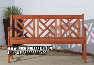 Kursi Teras Minimalis Modern Kayu Jati Mewah