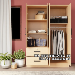 Lemari Baju Kayu Jati Wardrobe&Closet