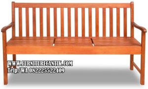 Kursi Teras Kayu Jati Modern Natural Estetik