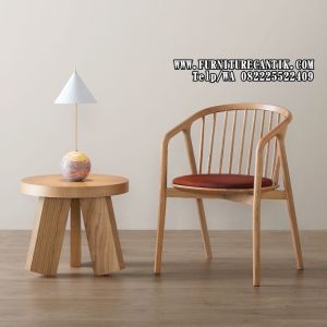 Kursi Cafe Kayu Jati Model Terbaru Aesthetic