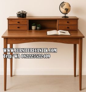 Meja Belajar Modern Desain Aesthetic