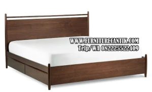 Dipan Minimalis Tempat Tidur Kayu Jati