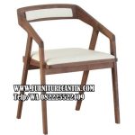 Kursi Cafe Antik Desain Estetik Kayu Jati