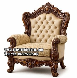 Sofa Mewah Ukir Jepara Kayu Jati