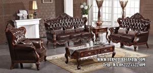 Sofa Jati Kursi Tamu Ukiran Khas Jepara