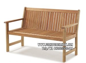 Kursi Teras Panjang Minimalis Estetik Jati