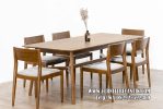 Set Meja Makan Kayu Jati Kursi Antik