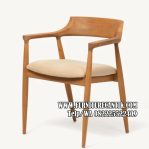 Kursi Cafe Kayu Jati Minimalis Japandi